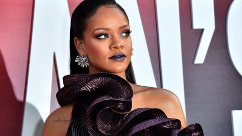 Singer/actress Rihanna attends the World Premiere of OCEANS 8 June 5, 2018 in New York. OCEANS 8 will be released nationwide on June 8, 2018. / AFP PHOTO / Angela WEISS