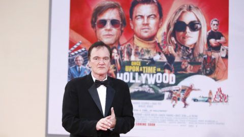 Los Angeles, 2019. július 23. Quentin Tarantino amerikai rendezõ a Volt egyszer egy Hollywood (Once Upon a Time in Hollywood) címû filmje bemutatóján Los Angelesben 2019. július 22-én. Az alkotást július 26-tól vetítik az amerikai mozik. MTI/EPA/Nina Prommer