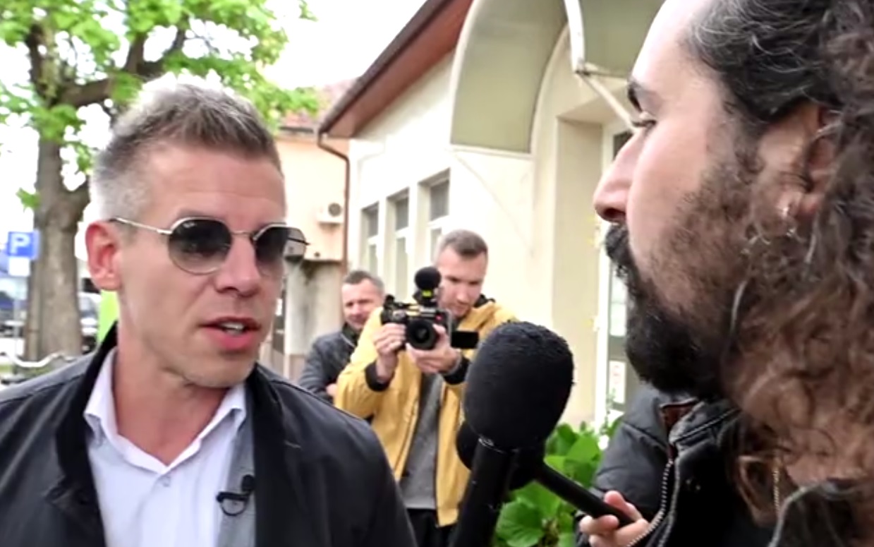 „Látom remeg a bajsza” – Magyar Péter szócsatába keveredett a Magyar Nemzet videósával