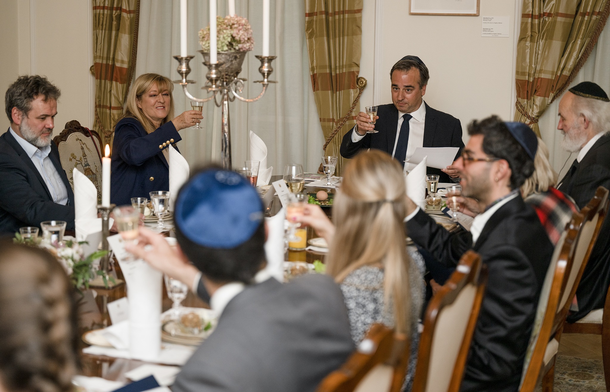 Schmidt Mária és Iványi Gábor egy asztalhoz ült az amerikai nagykövet Széder-estjén
