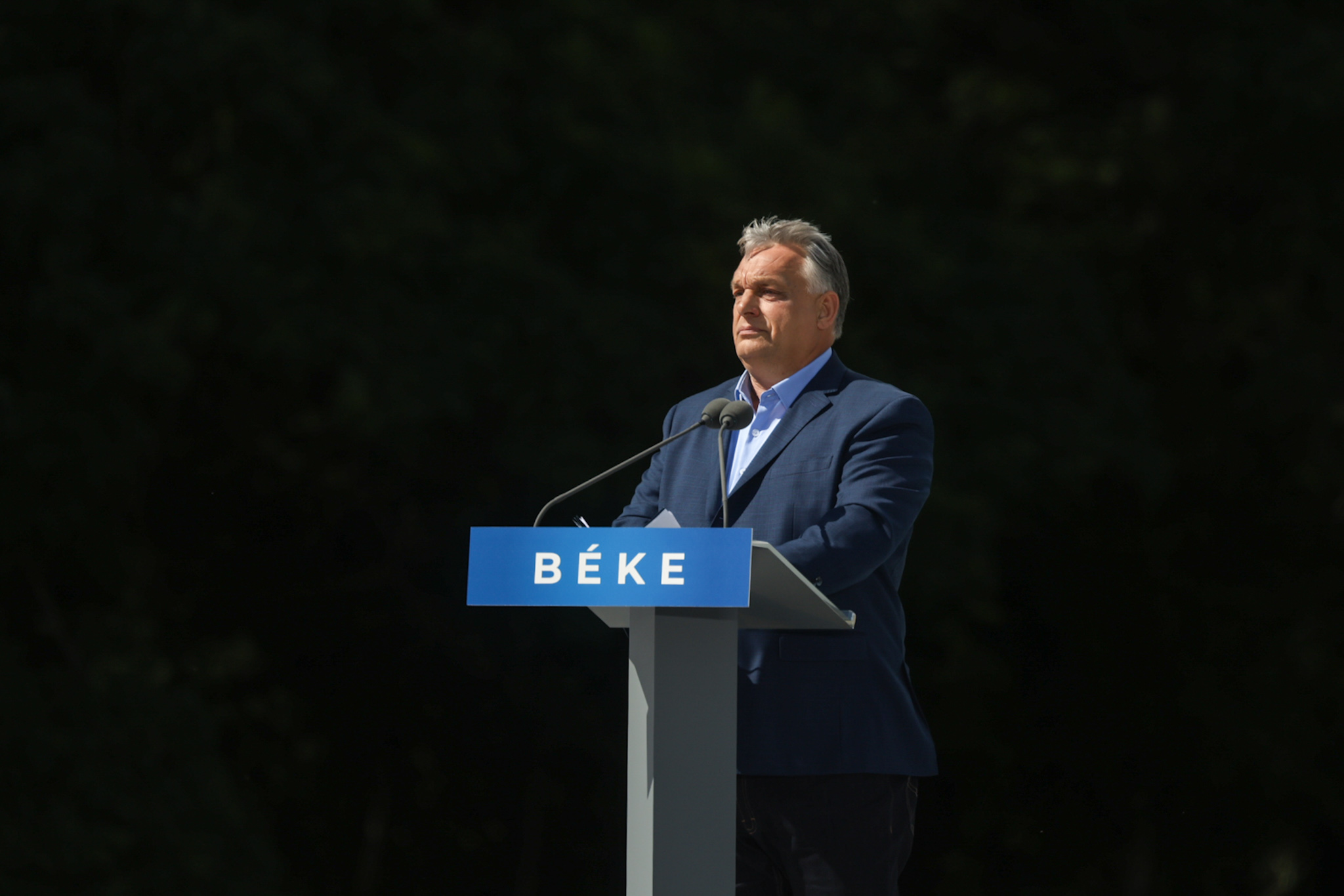 Orbán Viktor 33 perc alatt 47-szer mondta ki a háború szót a szombati beszédében