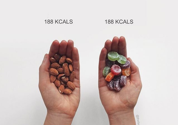 Fitneszblogger rántotta le a leplet arról, miben mennyi kalória van
