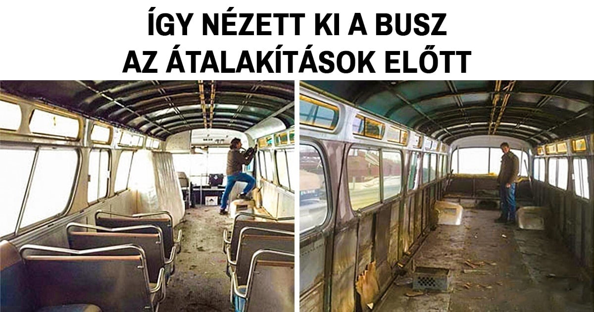 Egy amerikai lány egy lerobbant buszból készítette el álmai otthonát