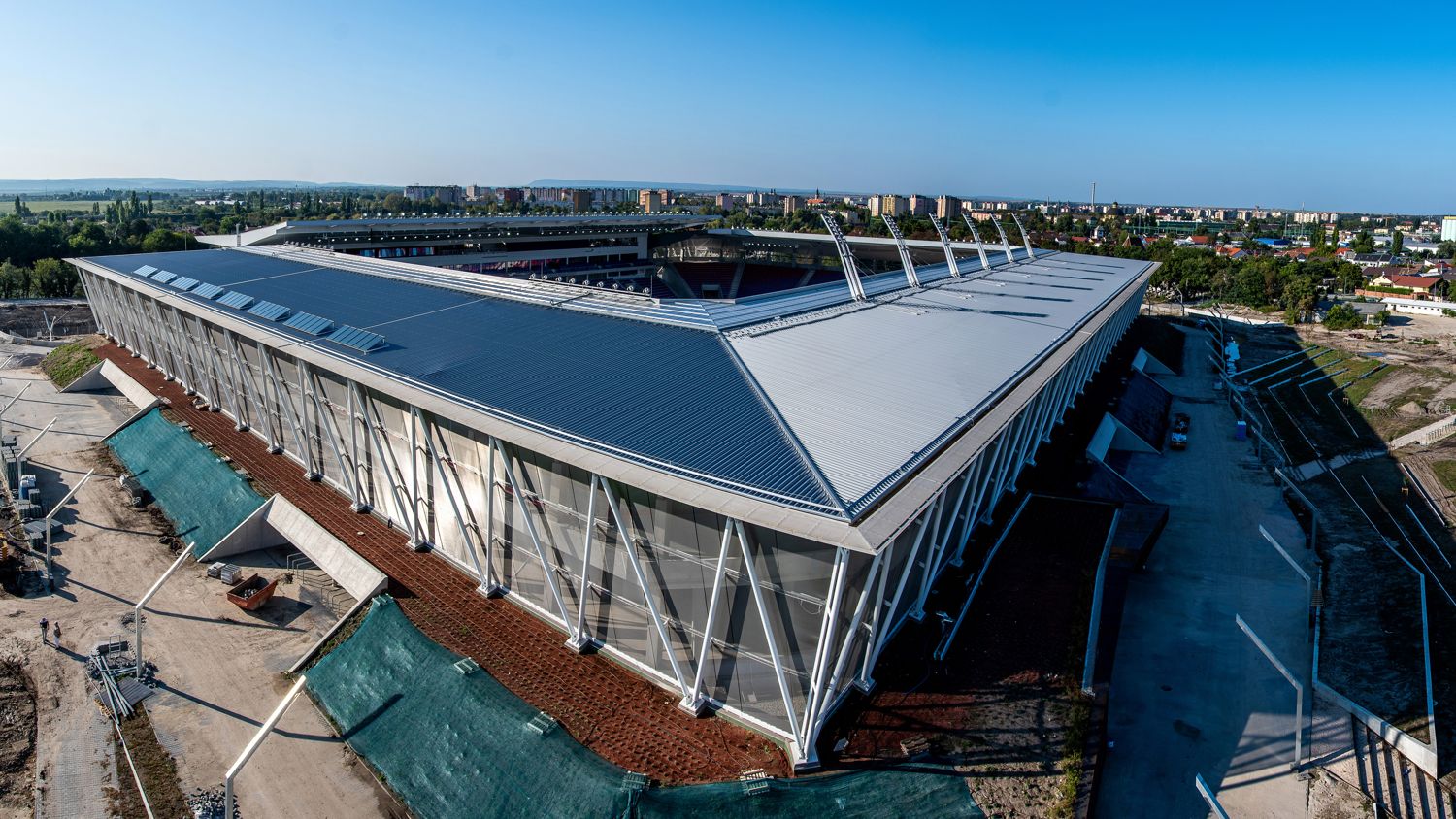 Elkészült a Vidi-stadion, a magyar futball legújabb ékköve