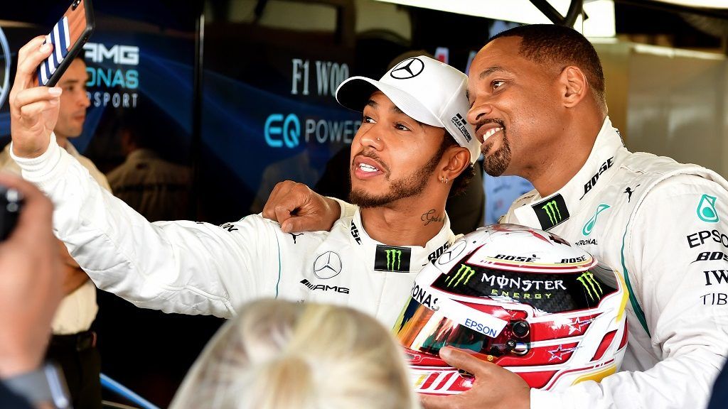 Will Smith majdnem elrontotta Lewis Hamilton versenyét