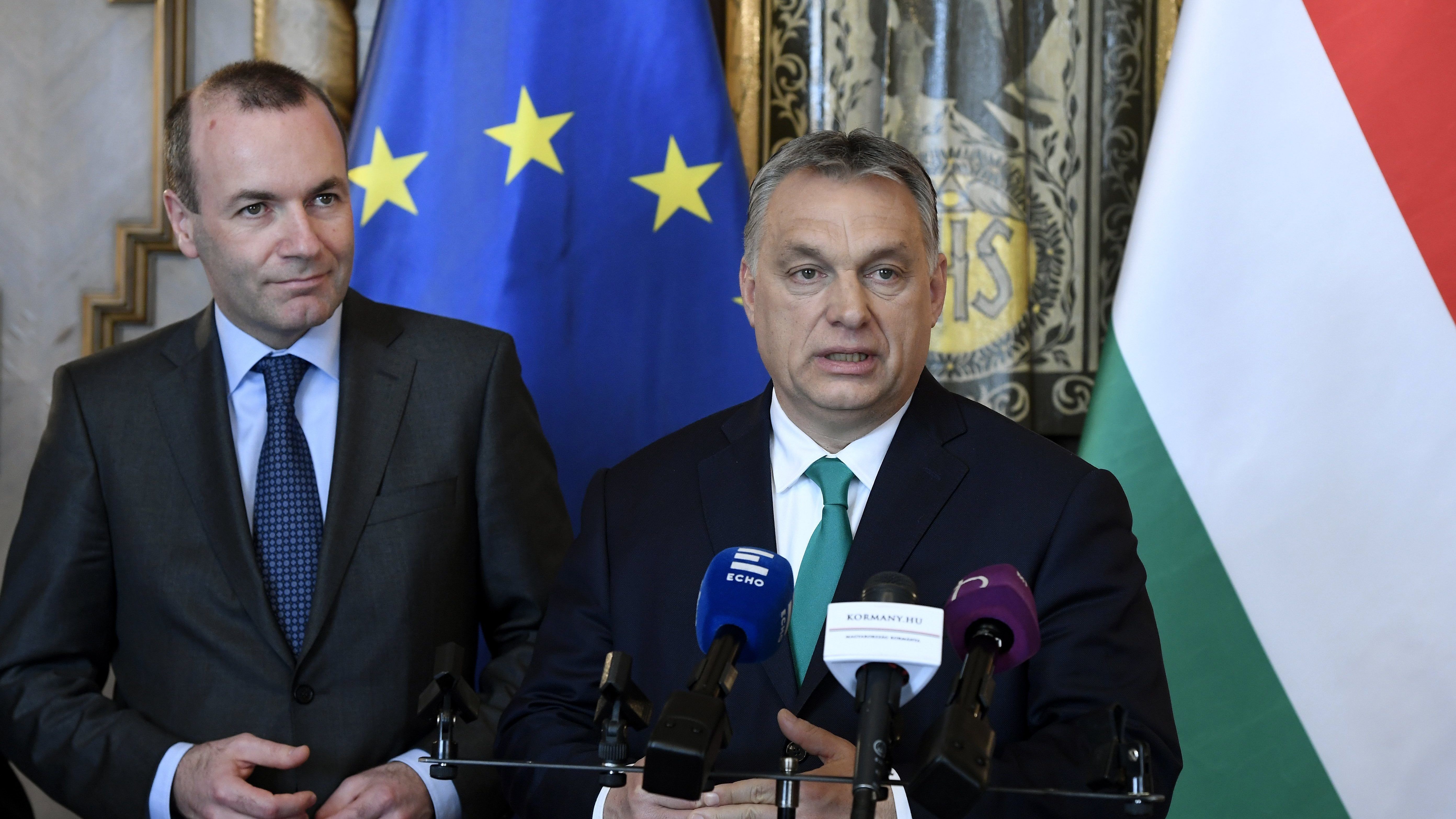 Kedden tárgyal Orbán Viktor és Manfred Weber
