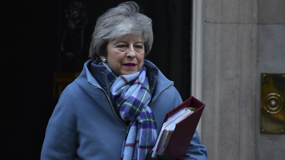 Strasbourgba utazott Theresa May