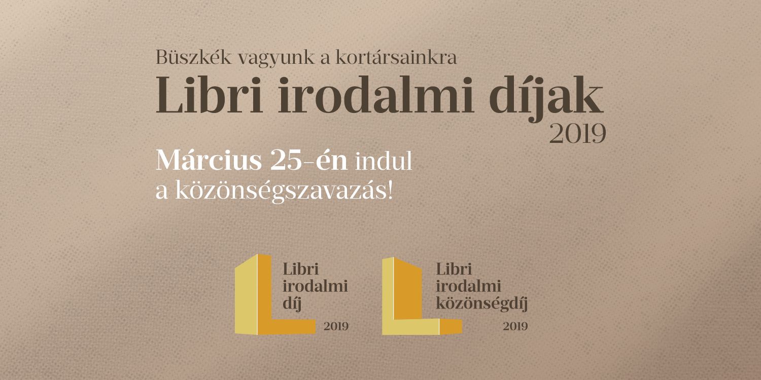 Idén is szavazhat a Libri irodalmi díj döntőseire