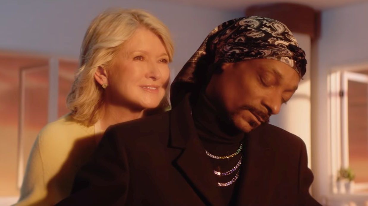 Snoop Dogg rekreálta a Titanic ikonikus jelenetét Martha Stewarttal