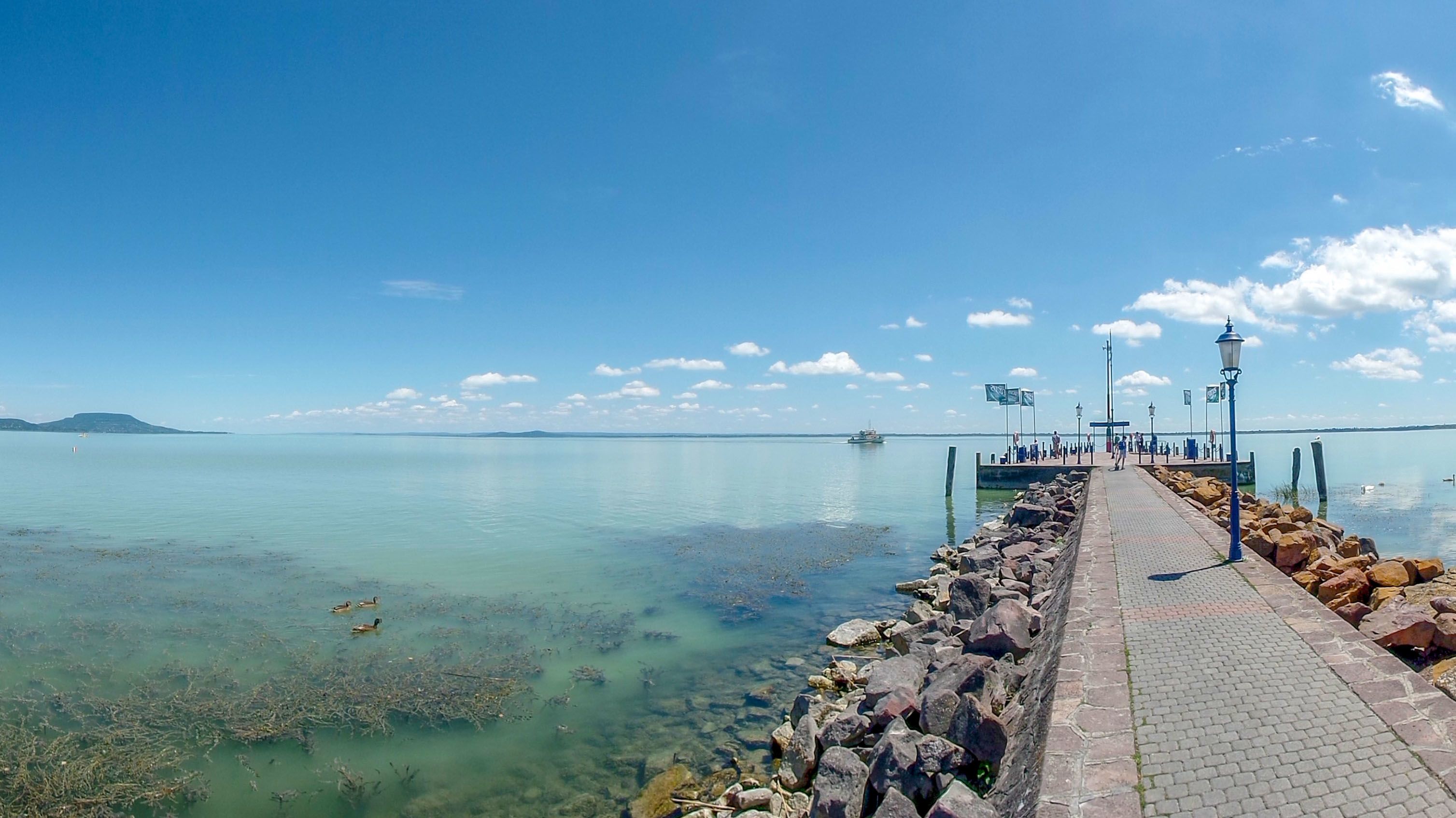 Idén nyáron már sokkal több víz lesz a Balatonban