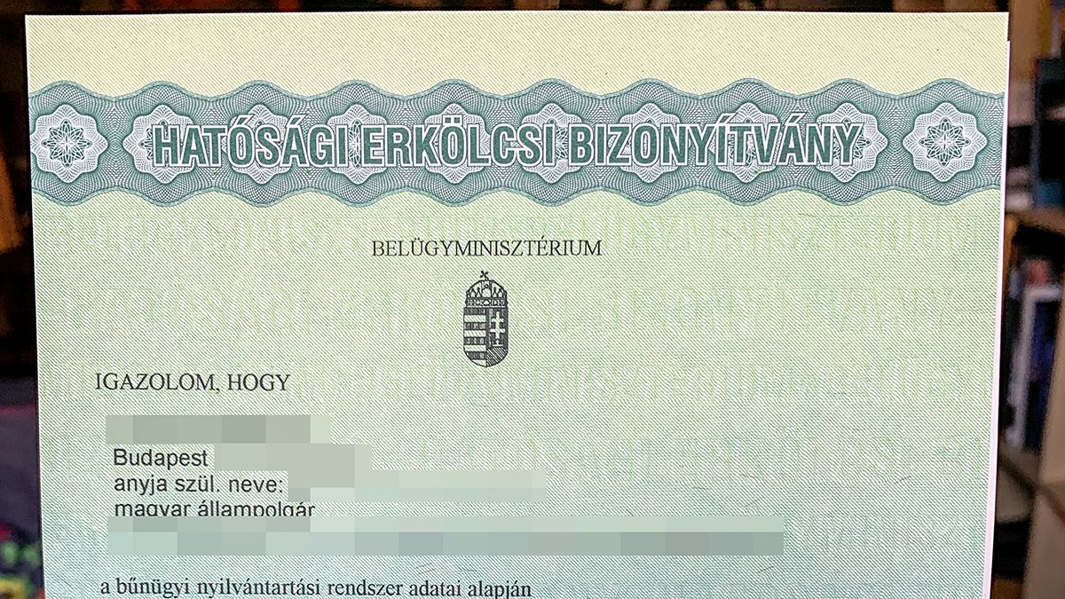 Bajba kerülhetnek a cégek, ha lemásolják az erkölcsi bizonyítványt