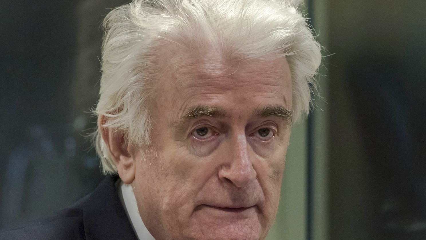 Karadzic a börtönből tartott beszédet