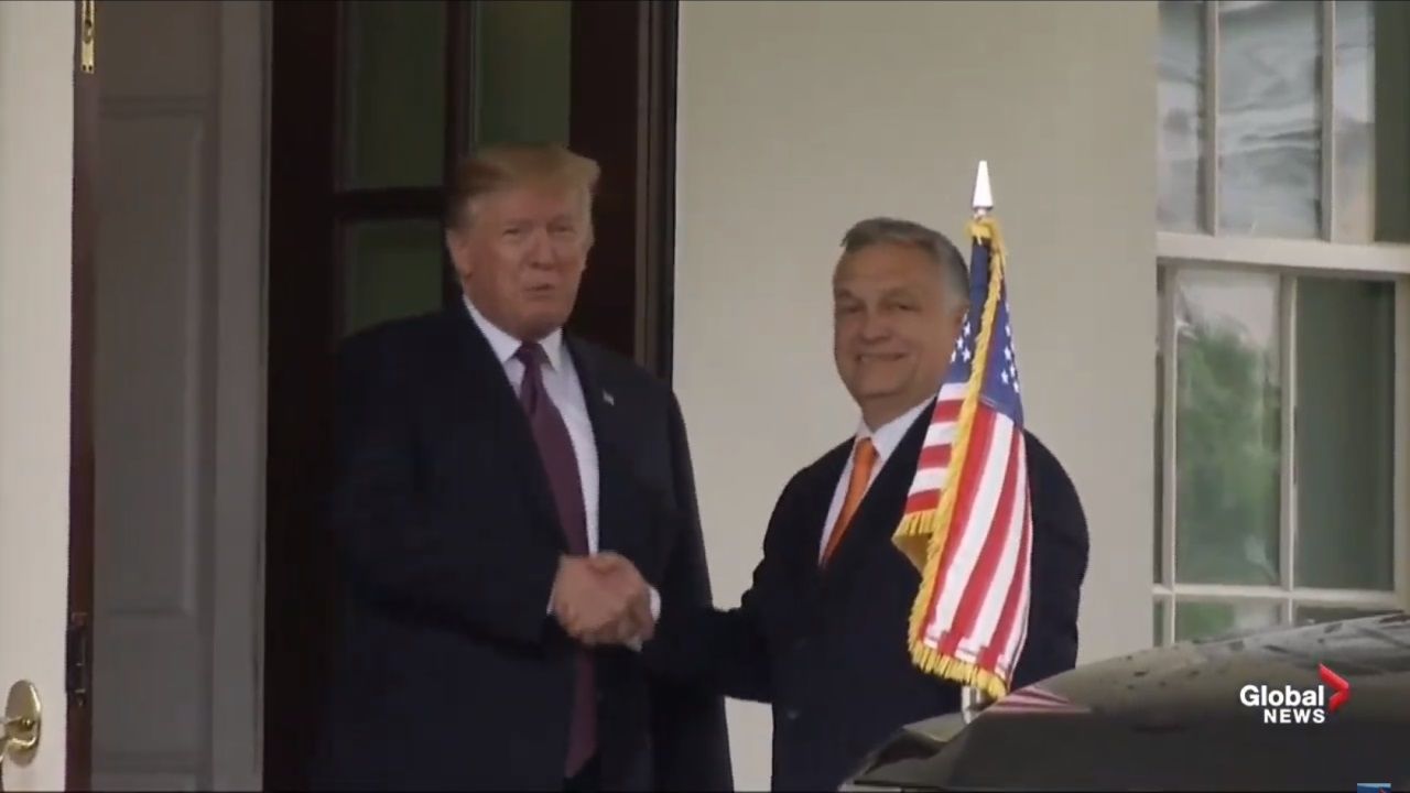 Orbán Viktor megérkezett a Fehér Házba