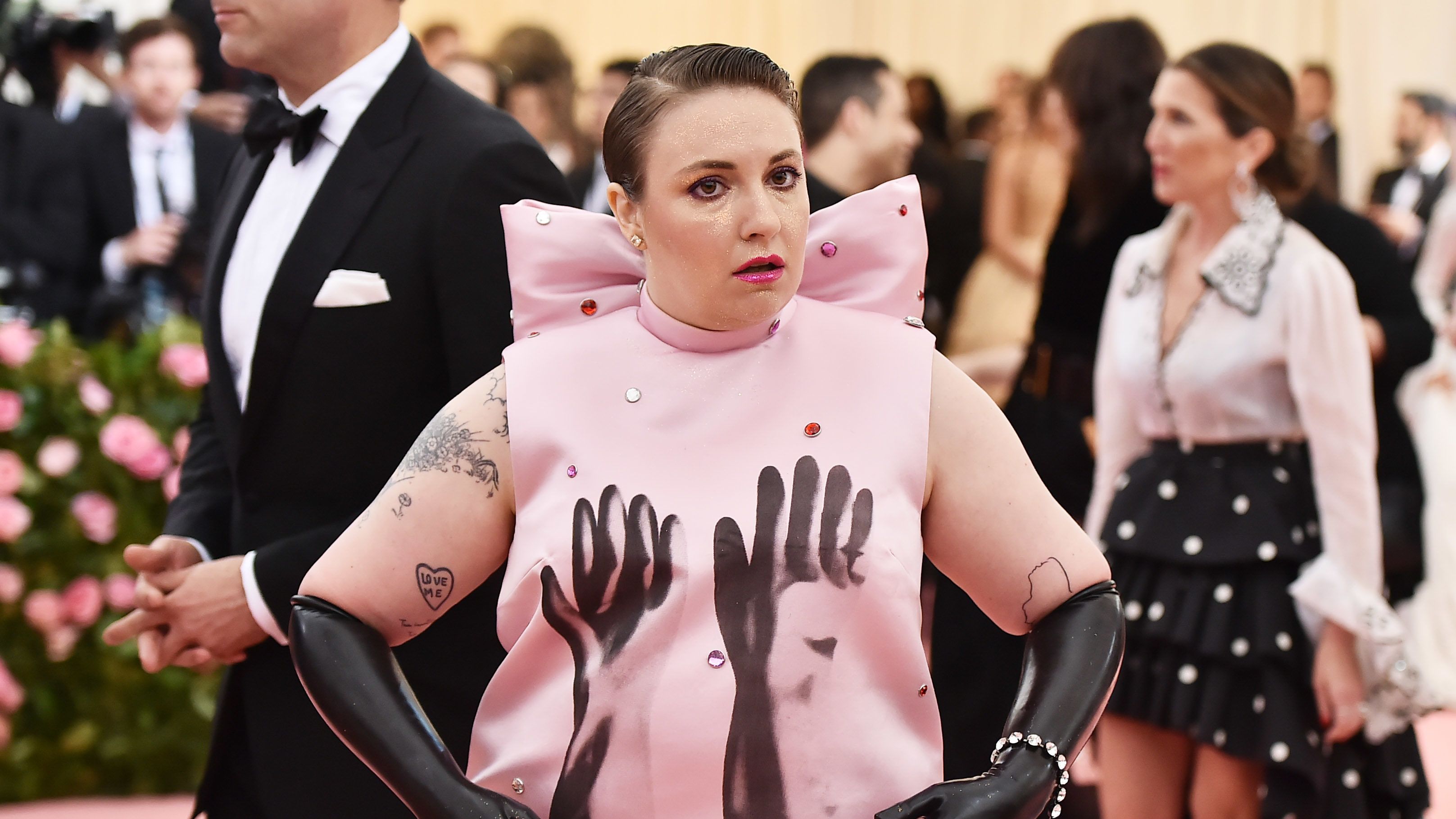 Lena Dunham Brad Pittel ünnepelte a születésnapját