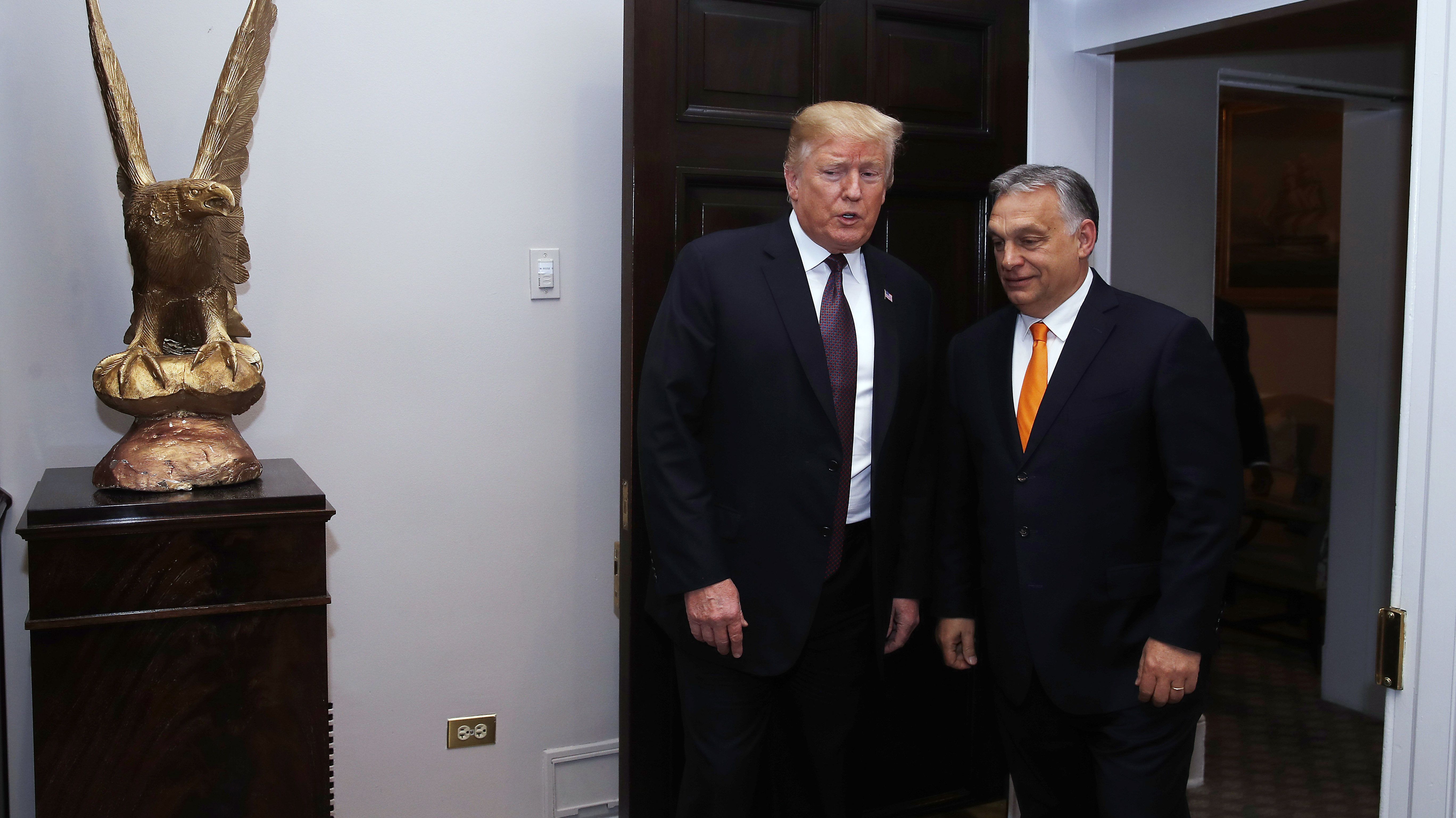 Szijjártó: Trump rendkívül ritka gesztusokat tett Orbán Viktornak