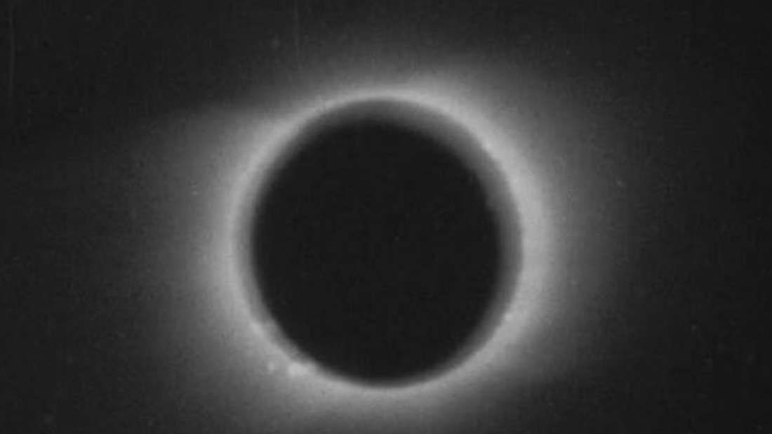Ez a legrégebbi felvétel egy napfogyatkozásról
