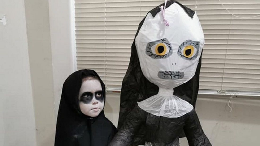 Átlagos zsúrt rendeztek a 3 évesnek – az apácás horror tematikát leszámítva