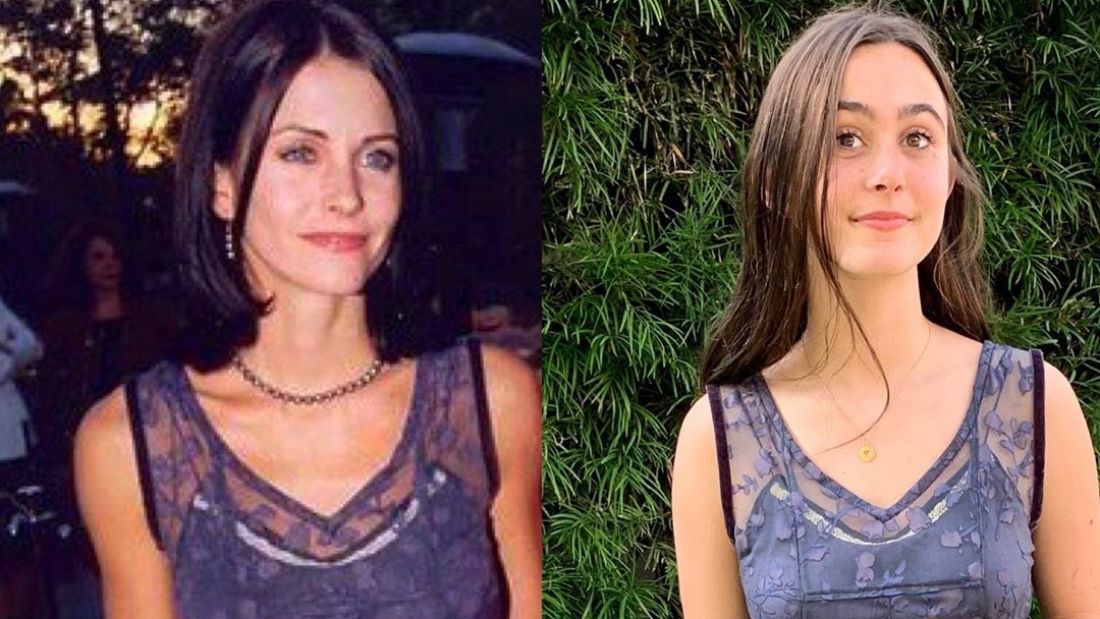 Így néz ki Courteney Cox ruhája 21 évvel később a saját lányán