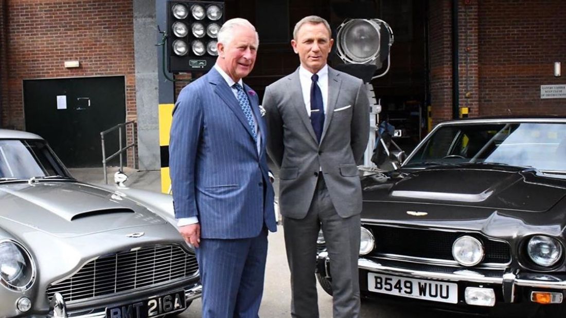 Károly herceg beugrott a legújabb James Bond film forgatására