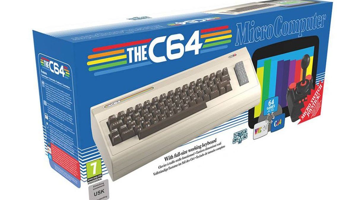 Újra kapható lesz a Commodore 64, méghozzá eredeti méretben