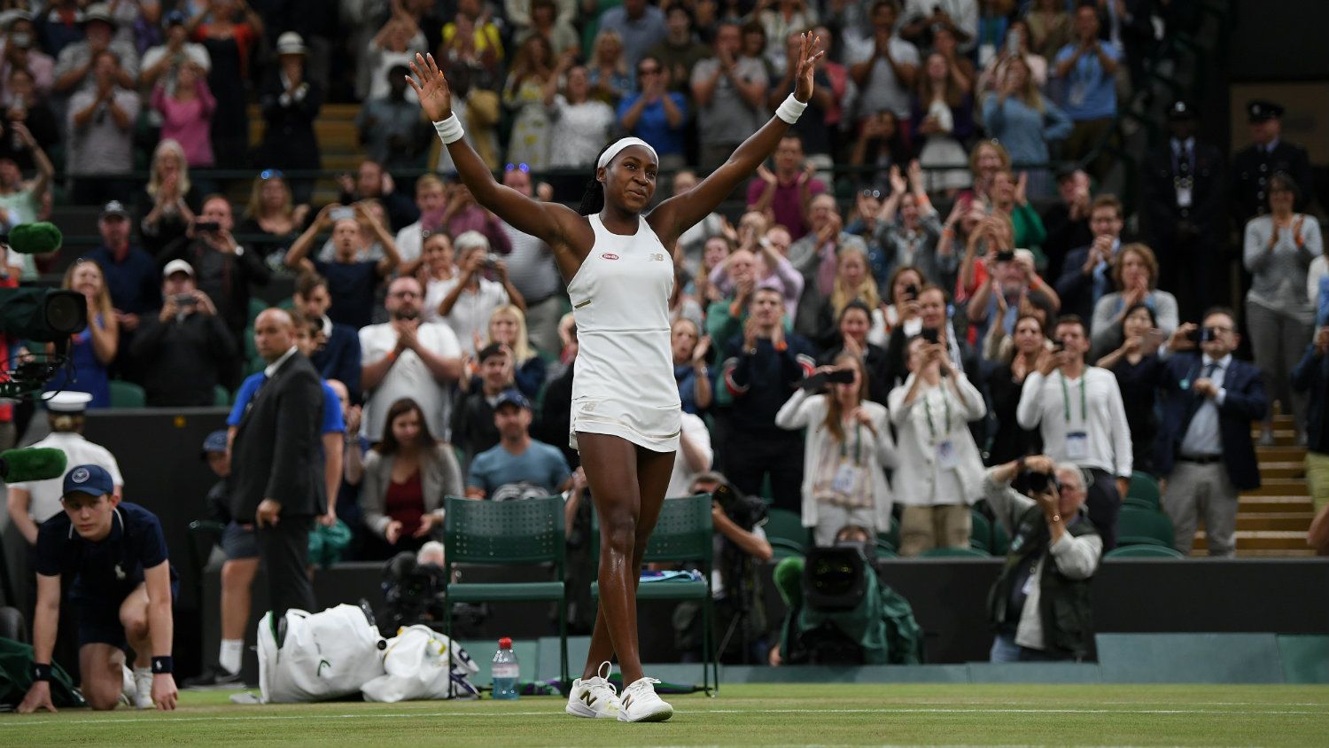 A 15 éves amerikai lány már a wimbledoni harmadik fordulóban