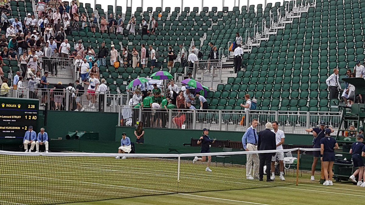 Összeesett egy néző Babosék wimbledoni pályáján