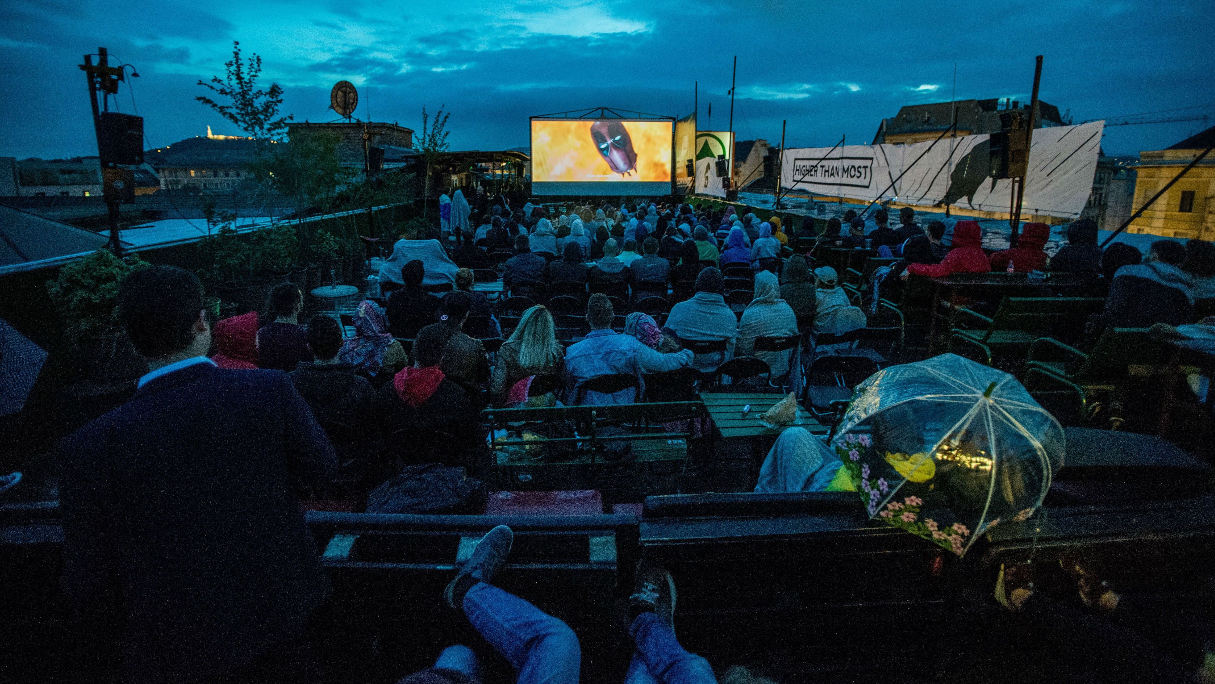 A Mammut 2 tetőteraszán talált helyet a Budapest Rooftop Cinema