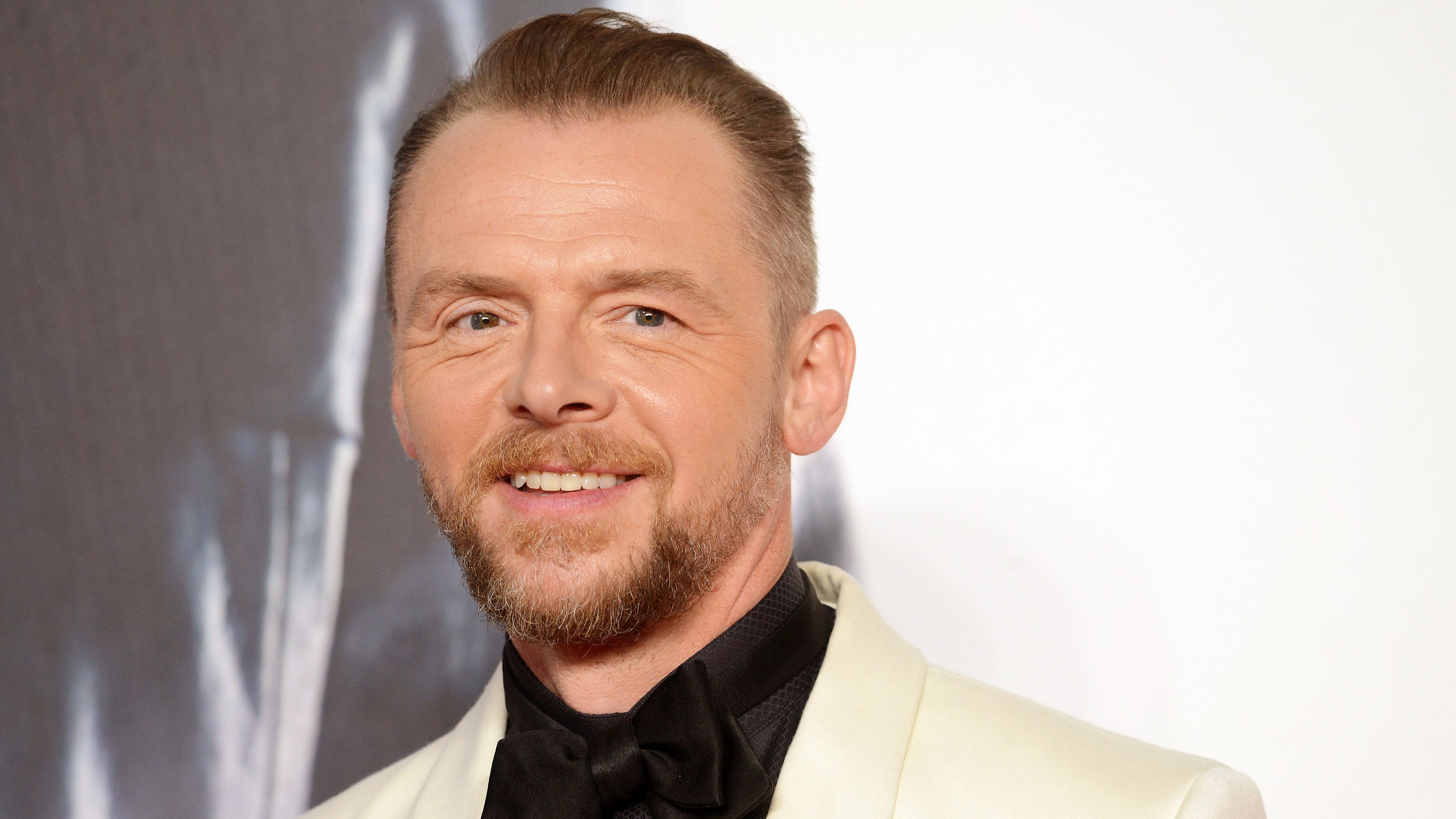 Simon Pegg úgy néz ki kigyúrva a felesége szerint, mintha beteg lenne