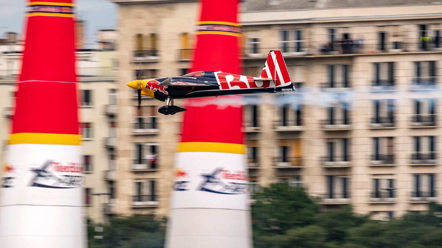 Lefújták a Red Bull Air Race szabadedzésének összes repülését