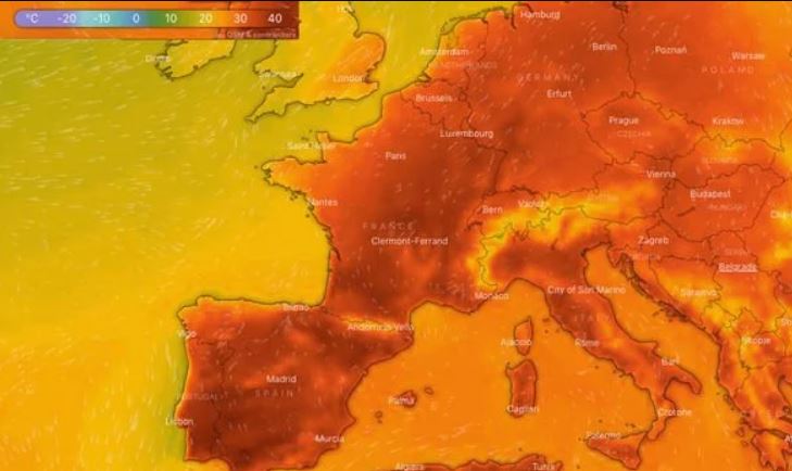 Jövő héten ismét pokoli hőség lesz Európában