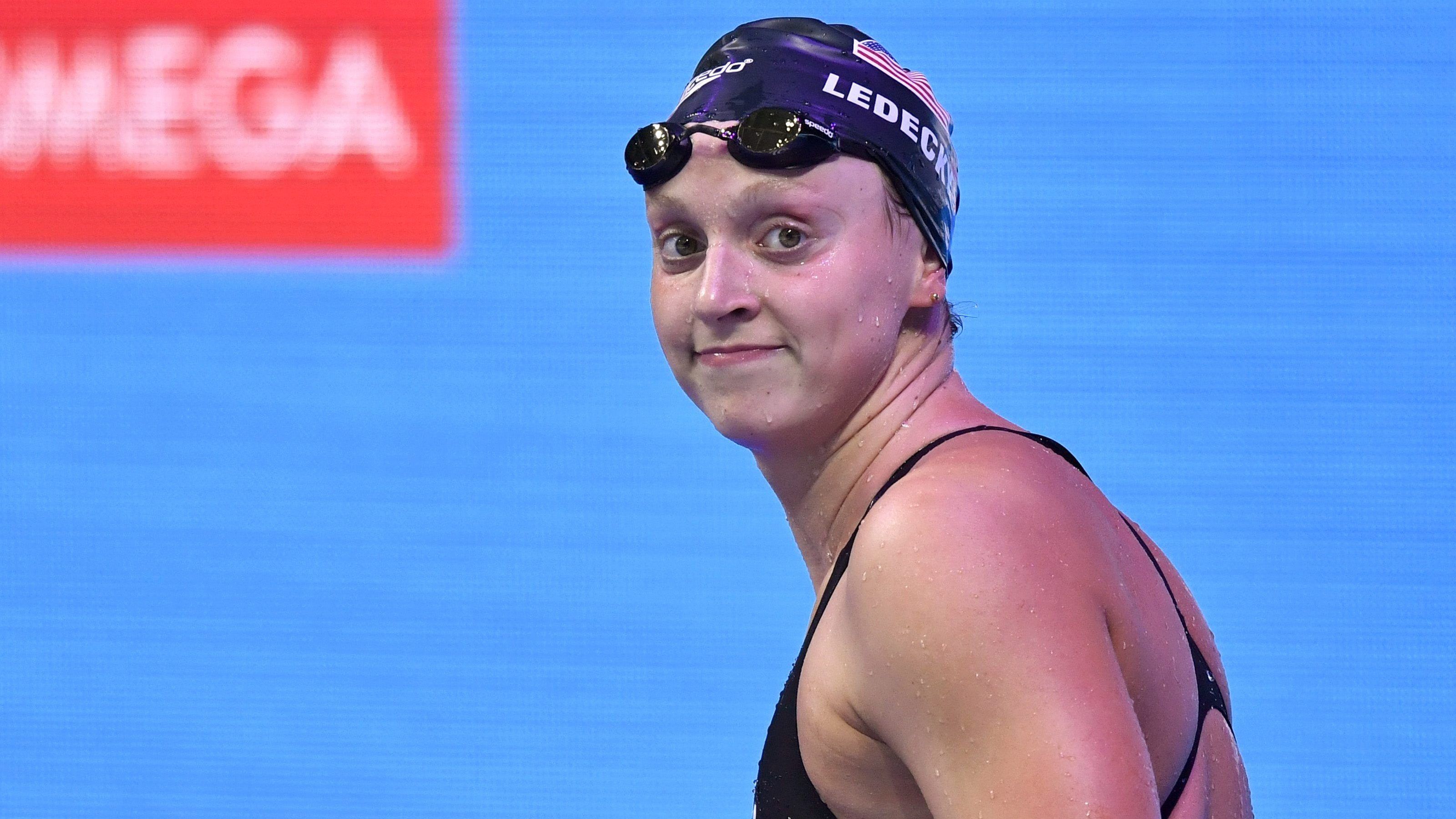 Betegség hátráltatja az ötszörös olimpiai bajnok szupersztár, Katie Ledeckyt
