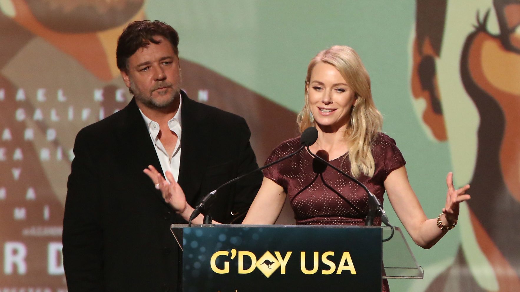 Russell Crowe egy ideig Naomi Watts kanapéján húzta meg magát