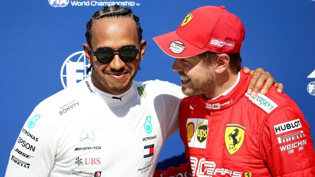 Lewis Hamilton bevédte Sebastian Vettelt