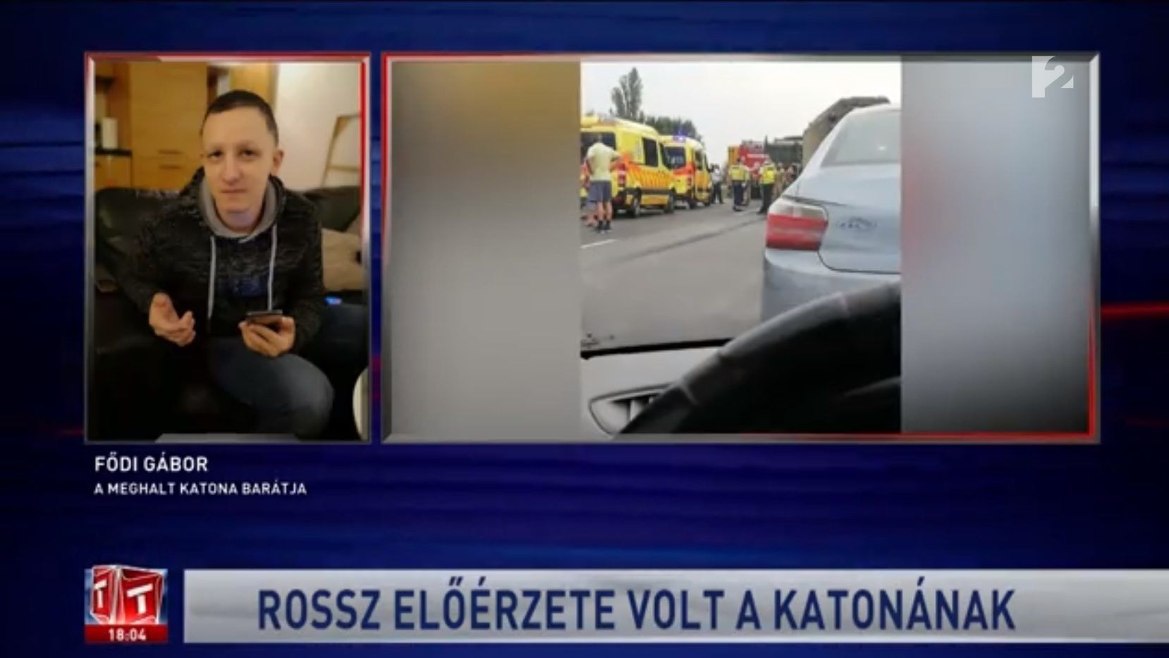 Nem akart menni a küldetésre a konvojbalesetben meghalt katona