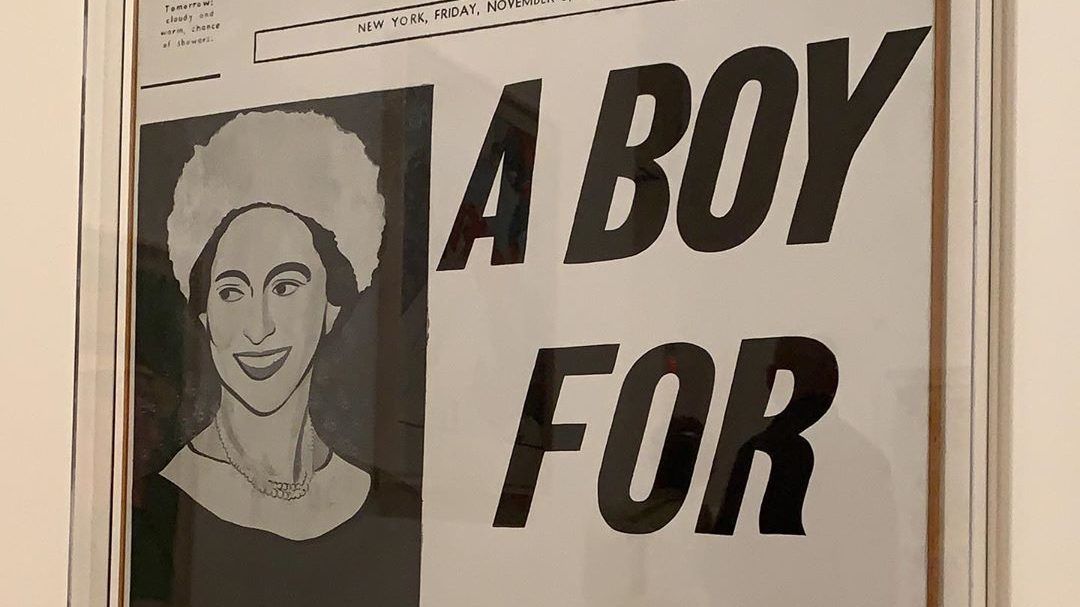 Meghannel kapcsolatos jóslatnak hiszik az emberek Andy Warhol 57 éves plakátját