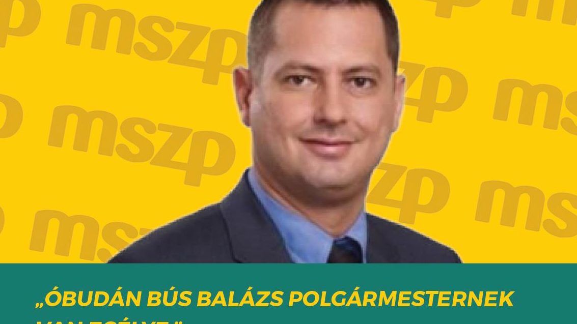 Az MSZP-s Molnár Zsolttal kampányol az óbudai Fidesz