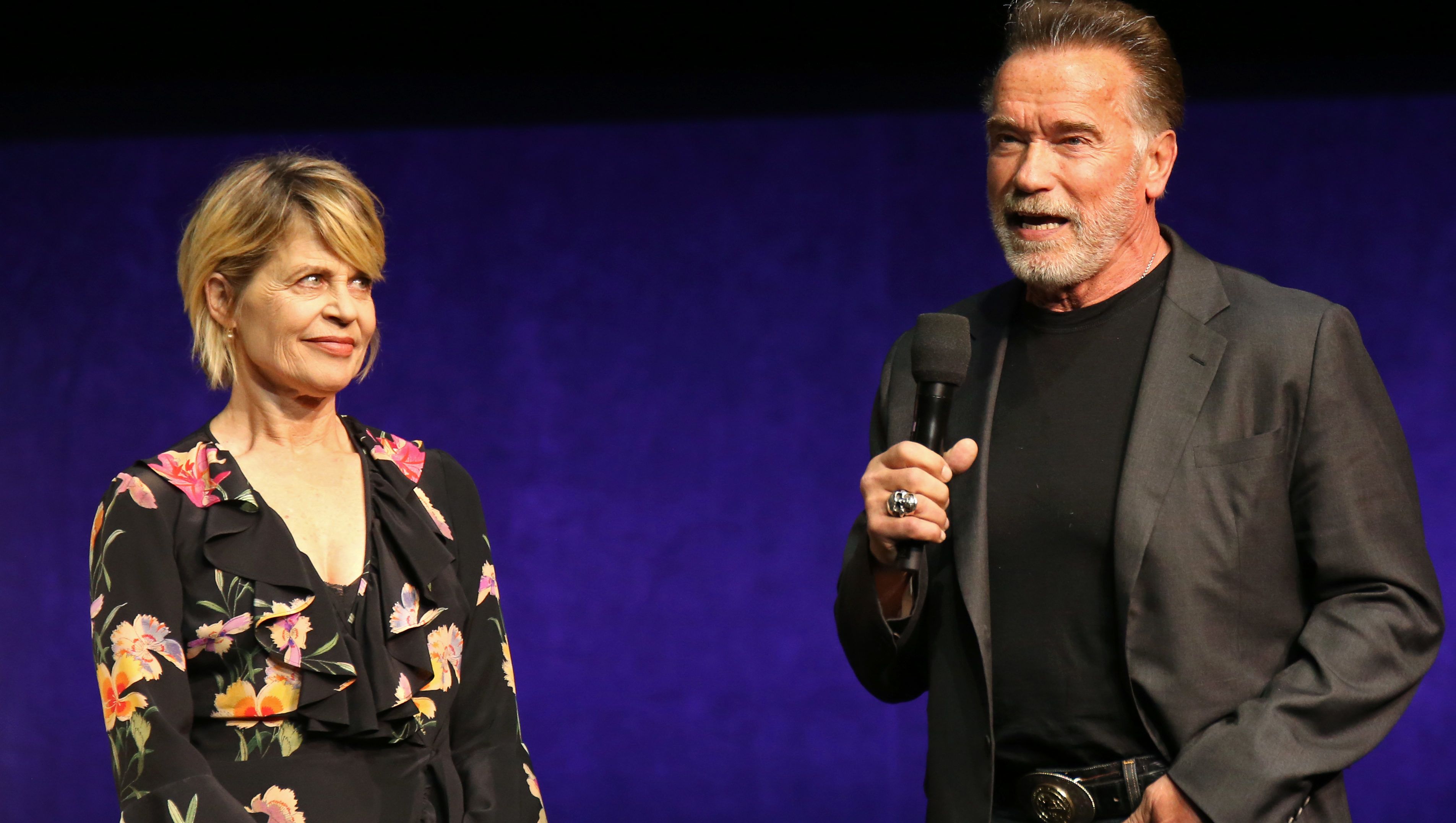 Schwarzenegger rózsákkal és képpel köszöntötte a szülinapos Linda Hamiltont