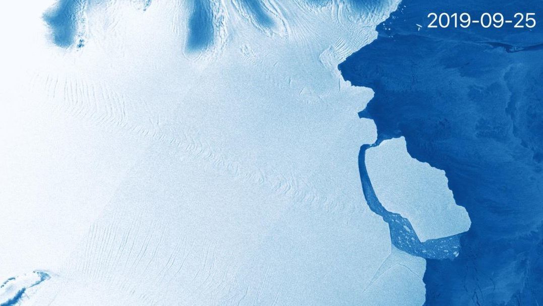 Leszakadt egy 315 milliárd tonnás jéghegy az Antarktiszról