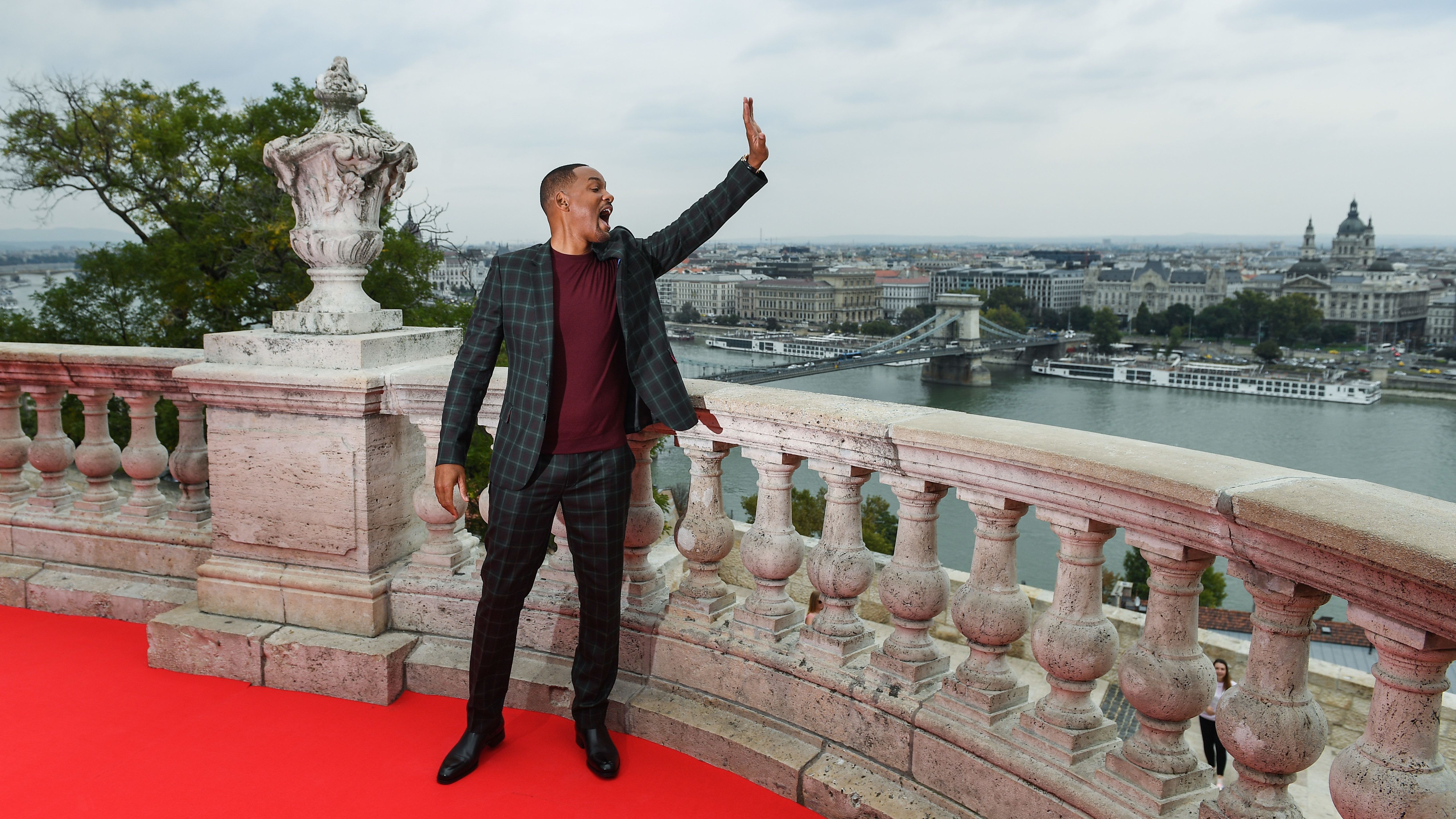 Elkészült a legcsodásabb kép Will Smith-ről Budapesten