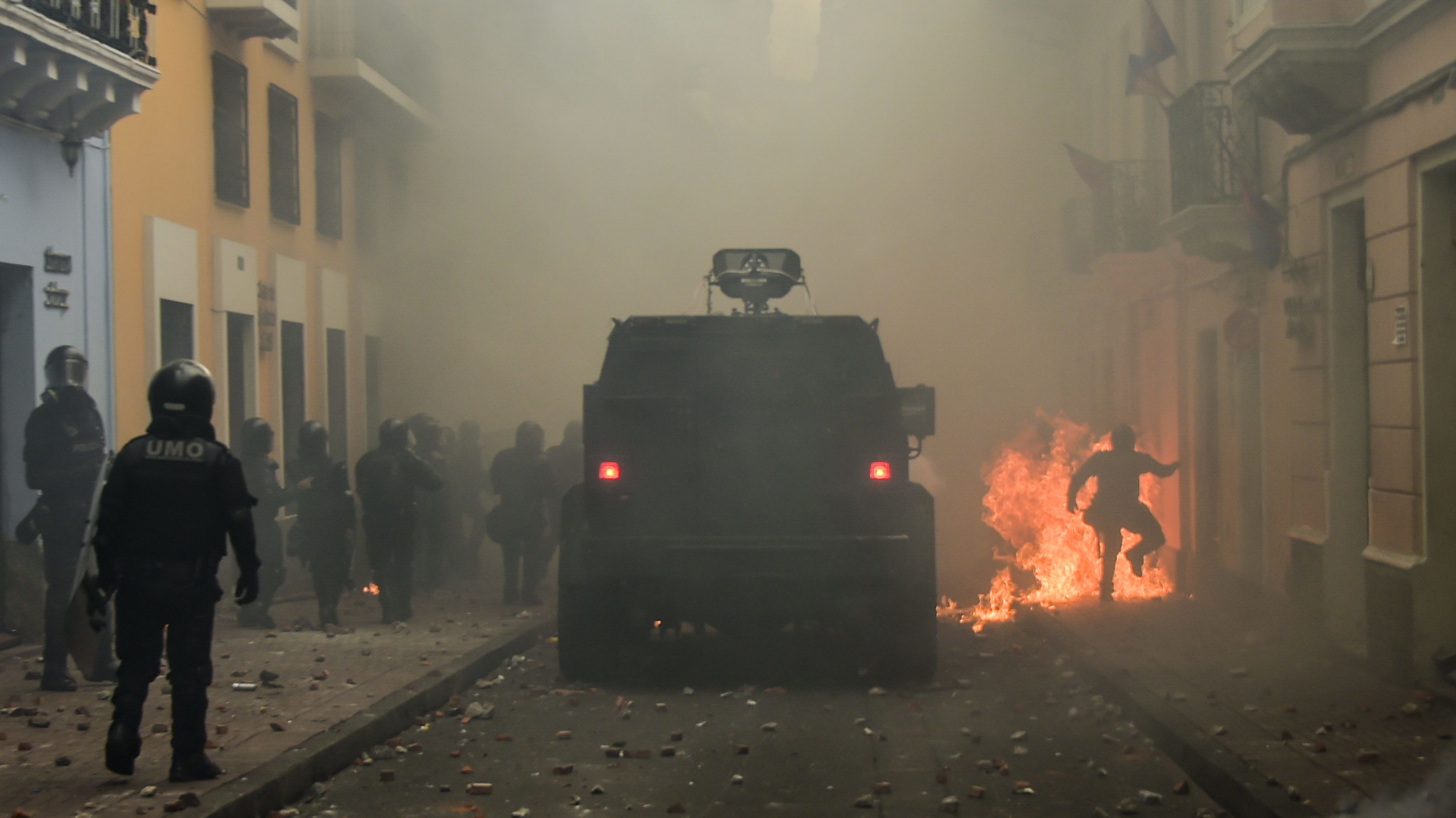 Előkerültek az aknavetők is az ecuadori tüntetésen