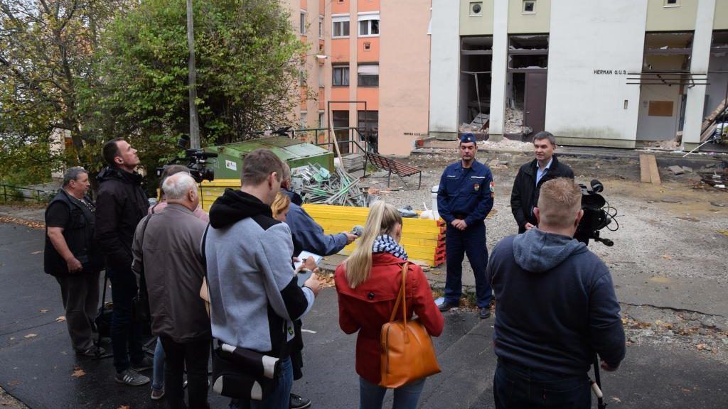 Huszonkilenc lakás vált lakhatatlanná a szekszárdi gázrobbanás miatt