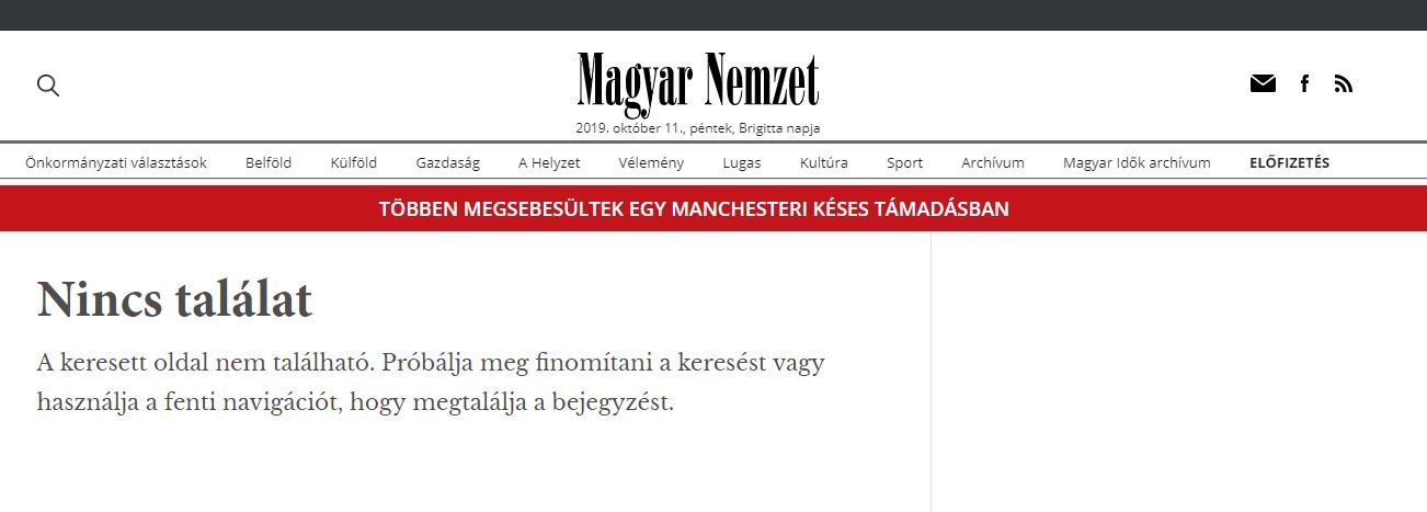 Eltüntette a Magyar Nemzet a cikket, amiben Borkai távozását követelték