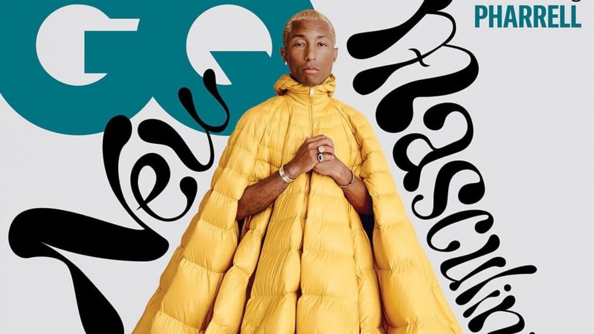 Pharrell Williams címlapfotós szettjére nehéz szavakat találni