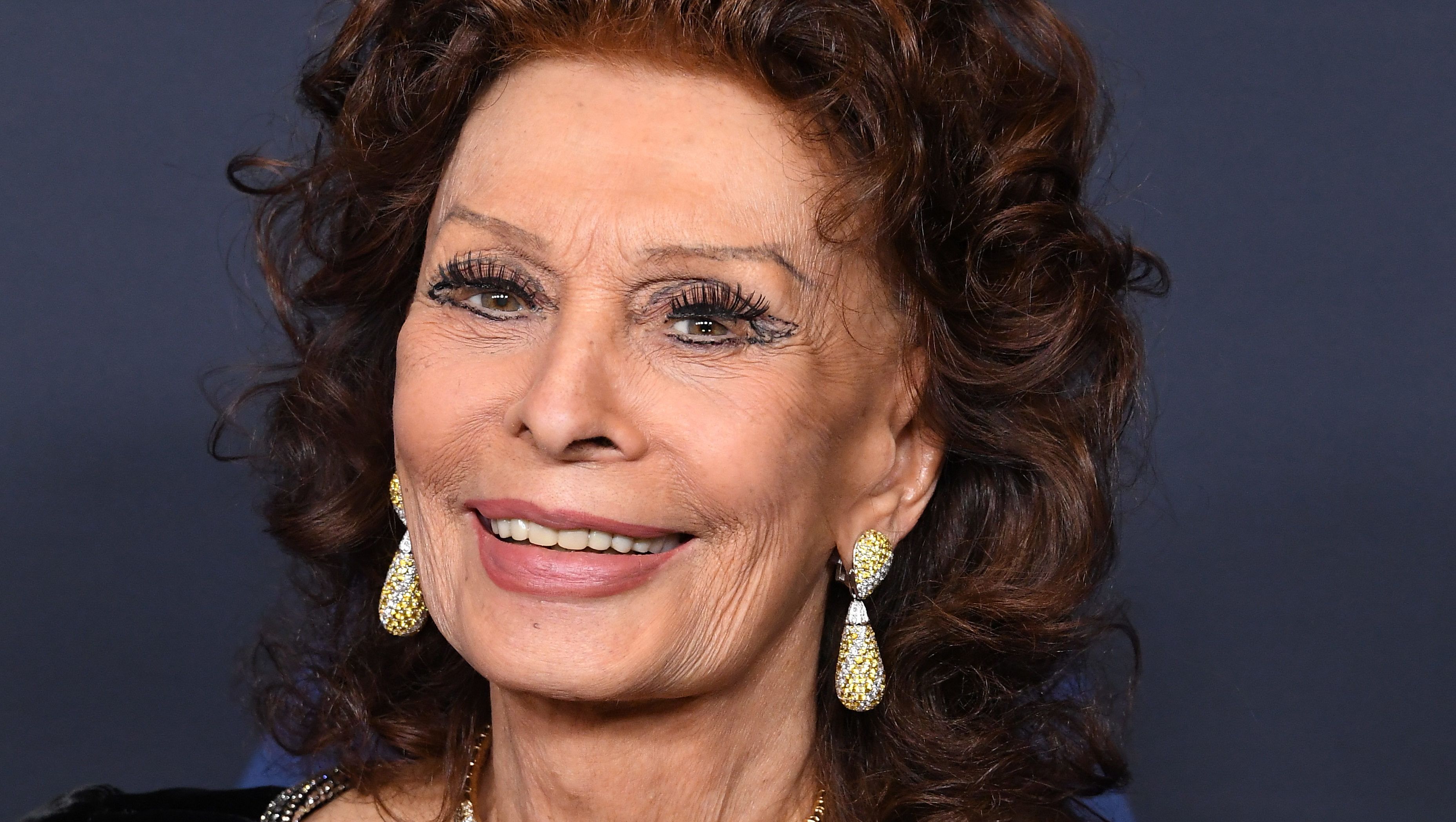 Sophia Lorent a nyolcéves unokája sminkelte?