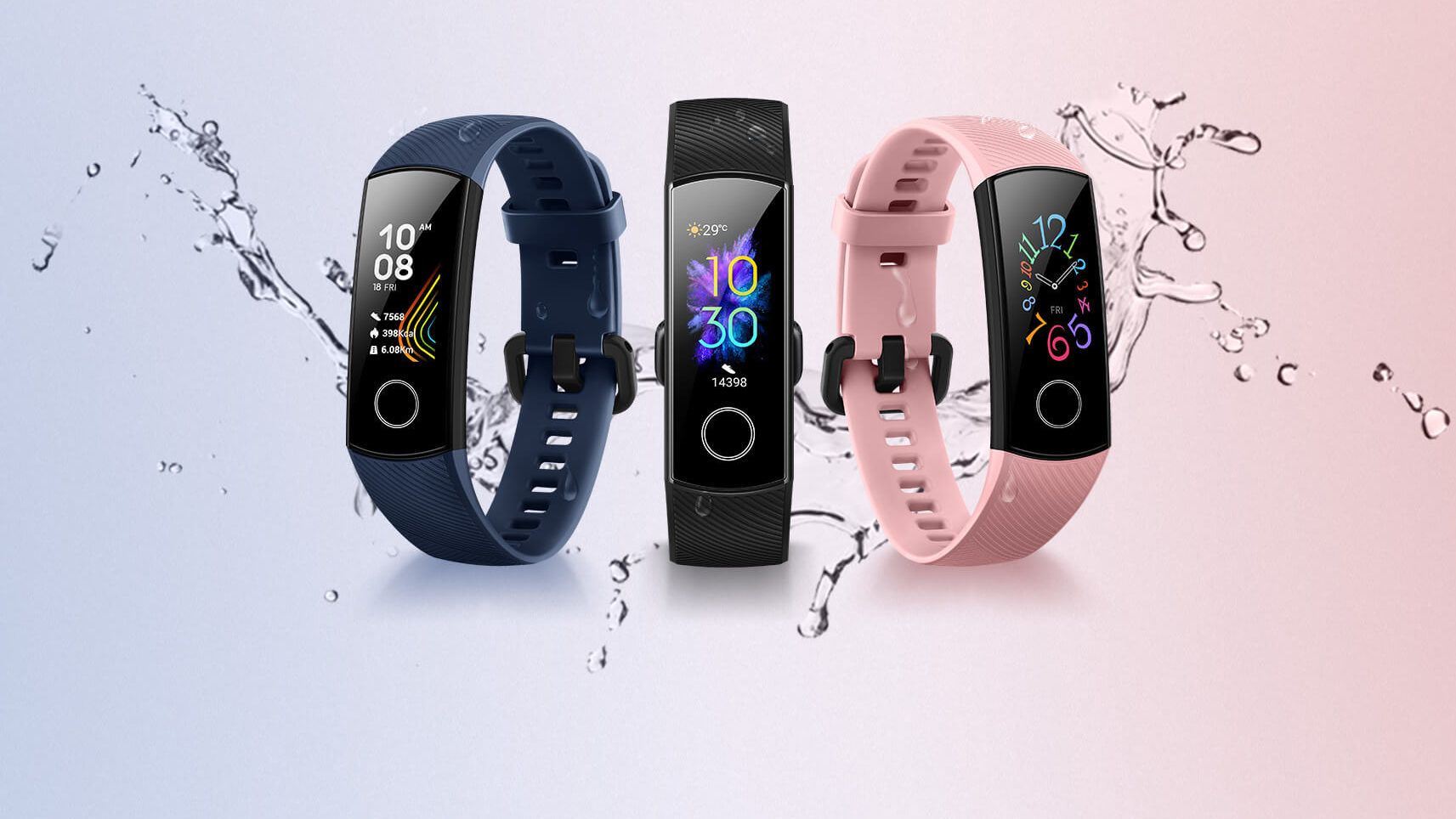 Komoly kihívója akadt a Xiaomi Mi Band 4 okoskarkötőnek: itt a Honor Band 5