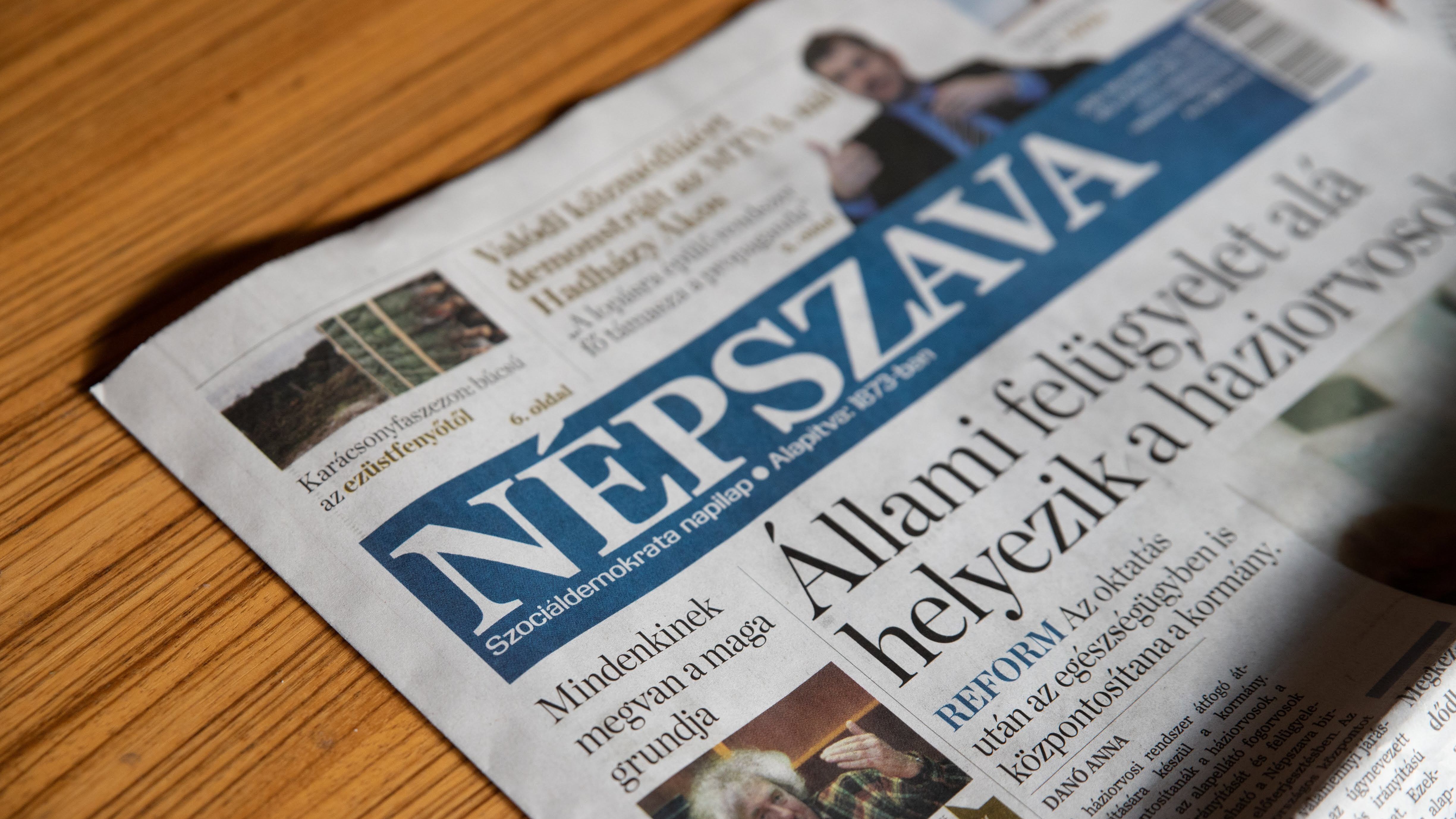 Új főszerkesztő a Népszavánál