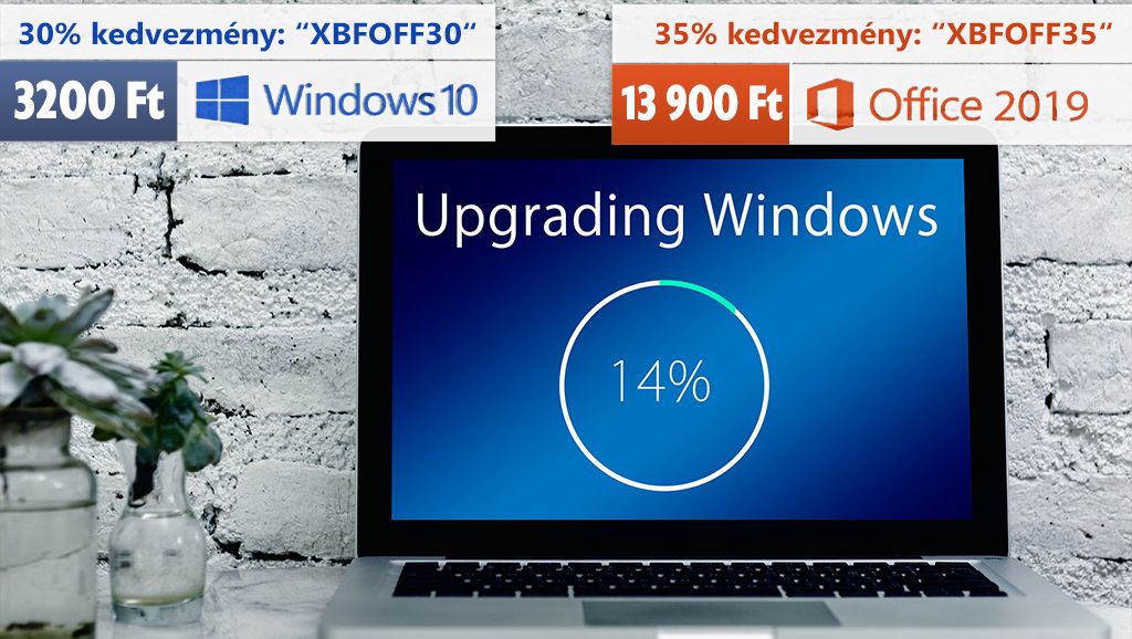 Windows 10 – 3200 forintért a Black Friday-en (x)