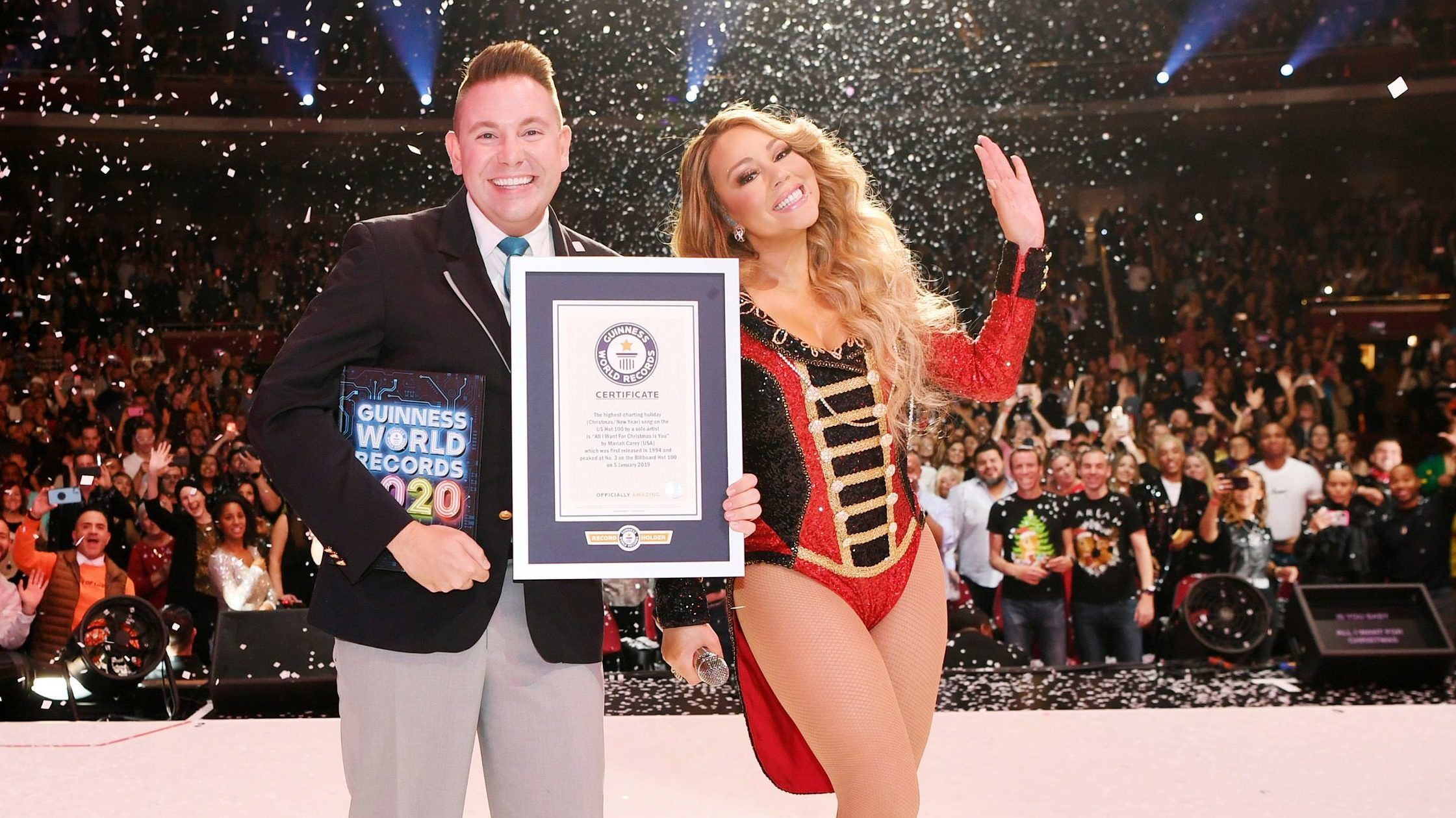 Mariah Carey három Guinness-rekordot döntött karácsonyi dalával