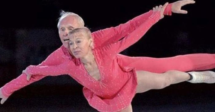A 83 illetve 79 éves olimpiai bajnok férj és feleség utolsó fellépése meghódította a közönséget