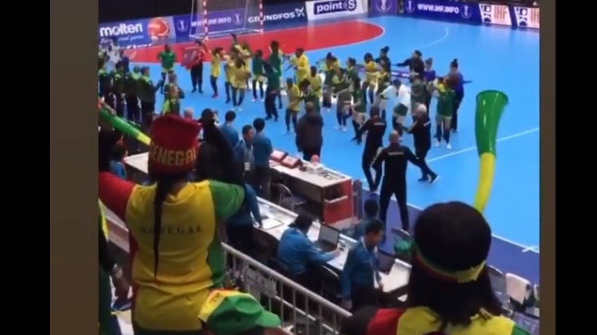 Együtt táncoltak a brazil és a szenegáli játékosok a vb-meccsük után